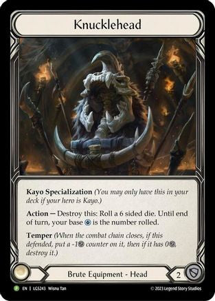 Knucklehead [LGS243] (Promo)  Cold Foil