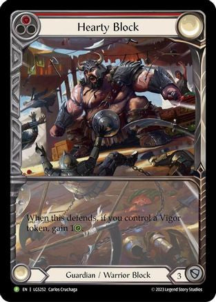 Hearty Block [LGS252] (Promo)  Rainbow Foil