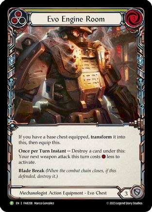 Evo Engine Room [FAB208] (Promo)  Rainbow Foil