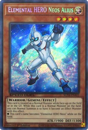 Elemental HERO Neos Alius (Secret Rare) [SGX4-ENA02] Secret Rare