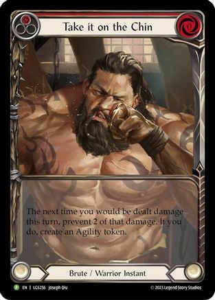 Take it on the Chin [LGS256] (Promo)  Rainbow Foil