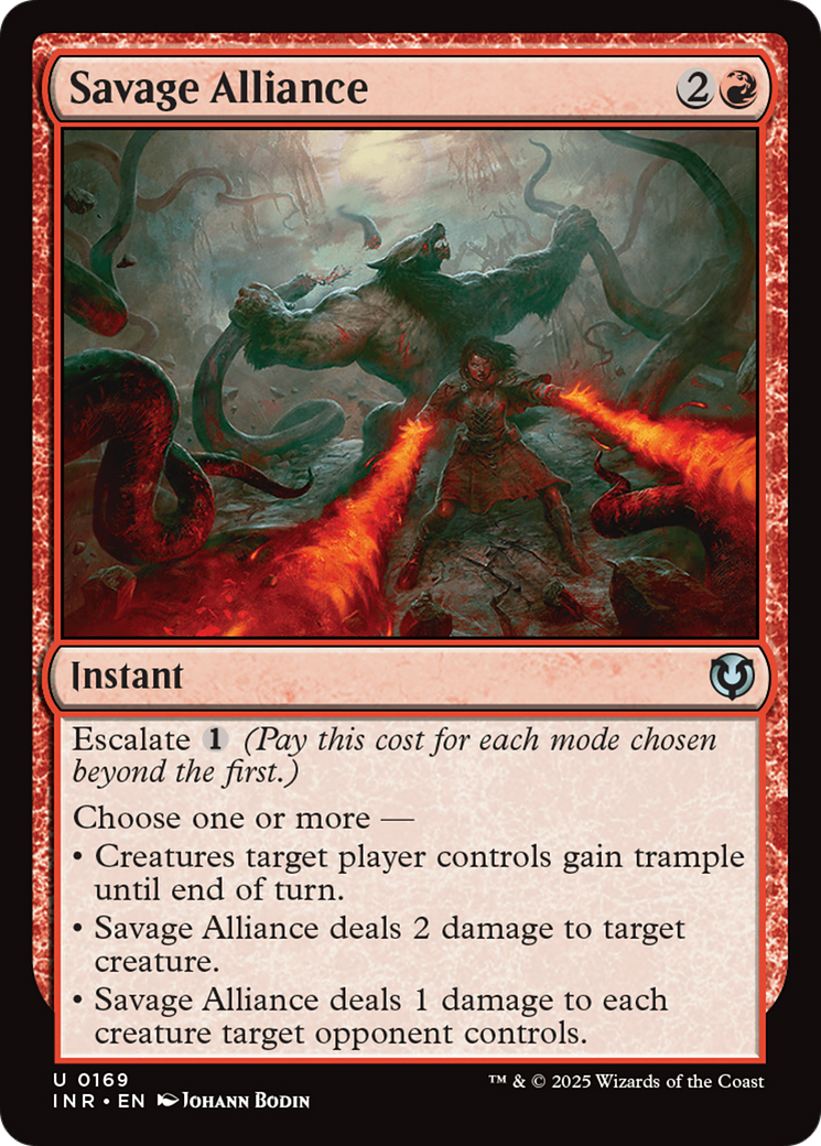 Savage Alliance (-169) - Innistrad Remastered