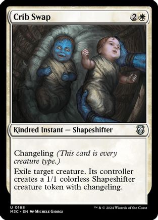Crib Swap (Ripple Foil) (M3C-168) - Commander: Modern Horizons 3 Foil
