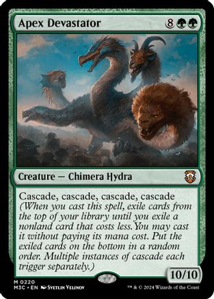 Apex Devastator (Ripple Foil) (M3C-220) - Commander: Modern Horizons 3 Foil
