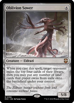 Oblivion Sower (Ripple Foil) (M3C-158) - Commander: Modern Horizons 3 Foil