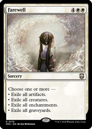 Farewell (Ripple Foil) (M3C-170) - Commander: Modern Horizons 3 Foil