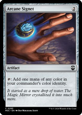 Arcane Signet (Ripple Foil) (M3C-283) - Commander: Modern Horizons 3 Foil