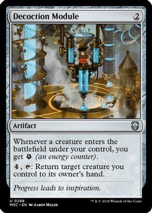 Decoction Module (Ripple Foil) (M3C-288) - Commander: Modern Horizons 3 Foil