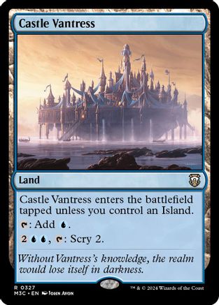 Castle Vantress (Ripple Foil) (M3C-327) - Commander: Modern Horizons 3 Foil