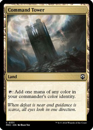 Command Tower (Ripple Foil) (M3C-331) - Commander: Modern Horizons 3 Foil