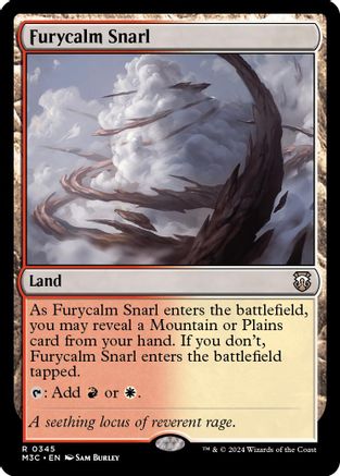 Furycalm Snarl (Ripple Foil) (M3C-345) - Commander: Modern Horizons 3 Foil