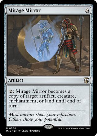 Mirage Mirror (Ripple Foil) (M3C-300) - Commander: Modern Horizons 3 Foil