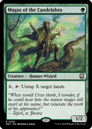 Magus of the Candelabra (Ripple Foil) (M3C-236) - Commander: Modern Horizons 3 Foil