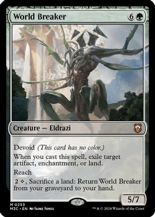 World Breaker (Ripple Foil) (M3C-253) - Commander: Modern Horizons 3 Foil