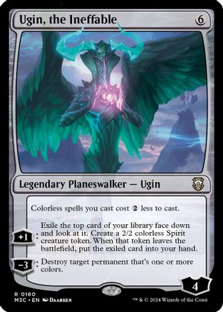 Ugin, the Ineffable (Ripple Foil) (M3C-160) - Commander: Modern Horizons 3 Foil