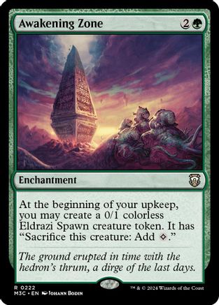 Awakening Zone (Ripple Foil) (M3C-222) - Commander: Modern Horizons 3 Foil