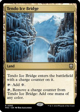 Tendo Ice Bridge (Ripple Foil) (M3C-393) - Commander: Modern Horizons 3 Foil