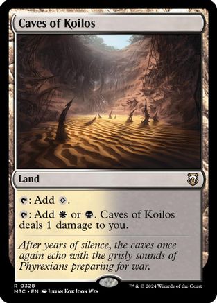 Caves of Koilos (Ripple Foil) (M3C-328) - Commander: Modern Horizons 3 Foil