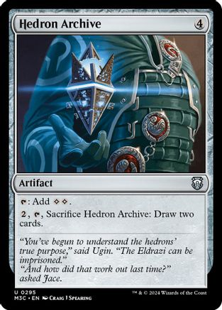 Hedron Archive (Ripple Foil) (M3C-295) - Commander: Modern Horizons 3 Foil