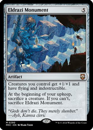 Eldrazi Monument (Ripple Foil) (M3C-290) - Commander: Modern Horizons 3 Foil