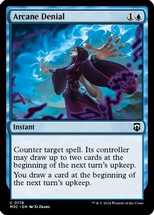 Arcane Denial (Ripple Foil) (M3C-176) - Commander: Modern Horizons 3 Foil