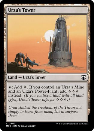 Urza's Tower (Ripple Foil) (M3C-403) - Commander: Modern Horizons 3 Foil