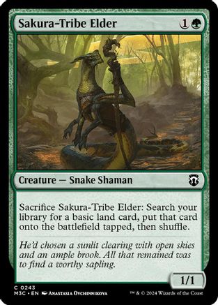 Sakura-Tribe Elder (Ripple Foil) (M3C-243) - Commander: Modern Horizons 3 Foil