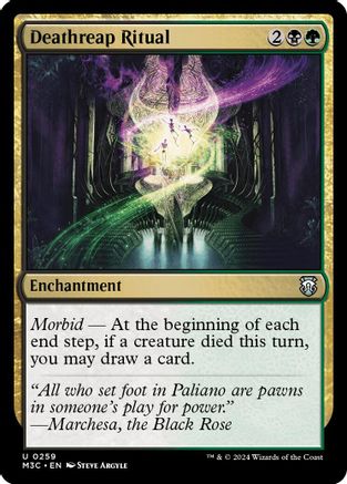 Deathreap Ritual (Ripple Foil) (M3C-259) - Commander: Modern Horizons 3 Foil
