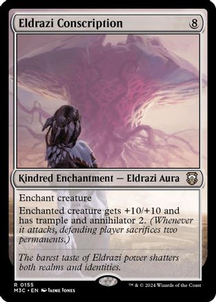 Eldrazi Conscription (Ripple Foil) (M3C-155) - Commander: Modern Horizons 3 Foil