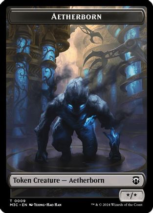 Aetherborn // Servo Double-Sided Token (M3C-9 // 33) - Commander: Modern Horizons 3