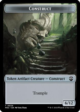Construct // Myr Double-Sided Token (M3C-24 // 25) - Commander: Modern Horizons 3