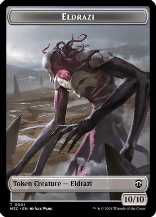 Eldrazi // Spirit Double-Sided Token (M3C-1 // 5) - Commander: Modern Horizons 3