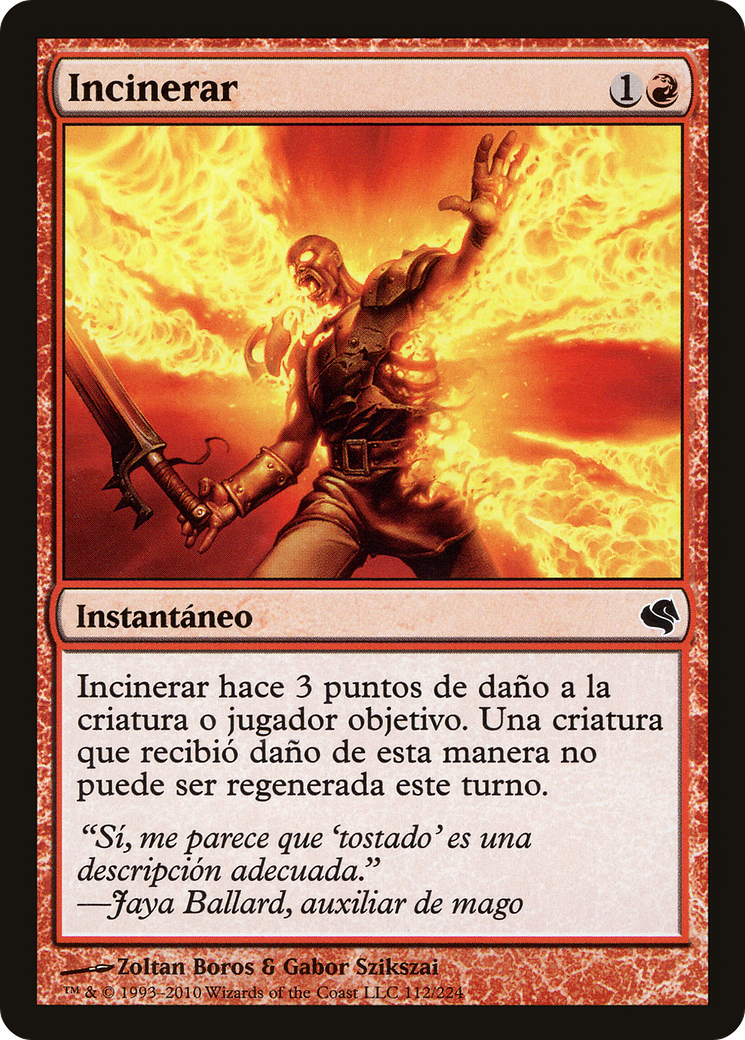 Incinerate (PS11-112) - Salvat 2011