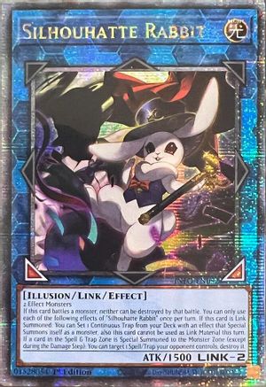 Silhouhatte Rabbit (Quarter Century Secret Rare) [INFO-EN052] Quarter Century Secret Rare