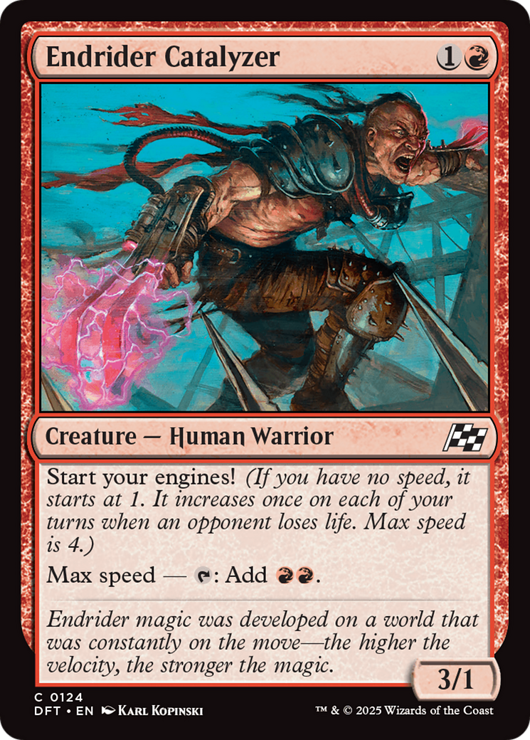Endrider Catalyzer (-124) - Aetherdrift Foil