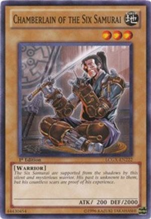 Chamberlain of the Six Samurai [LCGX-EN222] Common