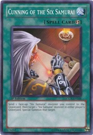 Cunning of the Six Samurai [LCGX-EN256] Common