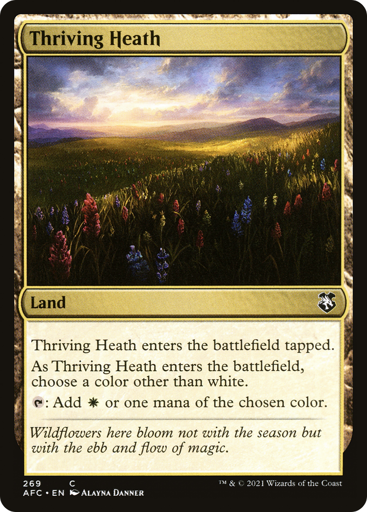Thriving Heath [Dungeons & Dragons: Adventures in the Forgotten Realms Commander]