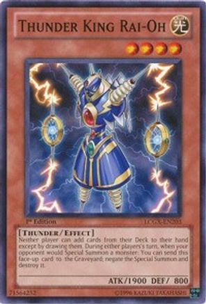 Thunder King Rai-Oh [LCGX-EN203] Common