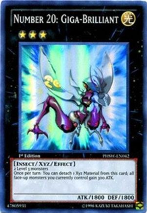 Number 20: Giga-Brilliant [PHSW-EN042] Super Rare