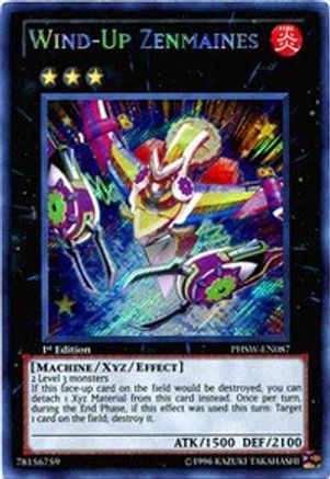 Wind-Up Zenmaines [PHSW-EN087] Secret Rare