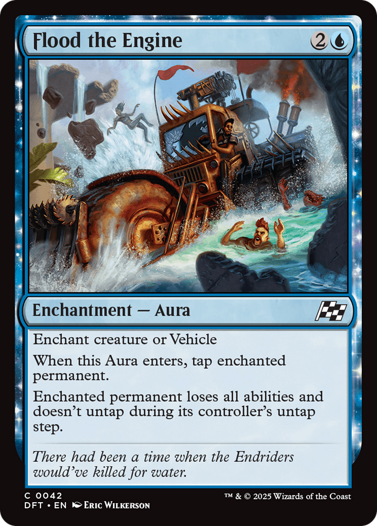 Flood the Engine (-042) - Aetherdrift Foil