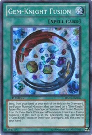 Gem-Knight Fusion [HA05-EN026] Super Rare