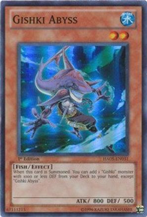 Gishki Abyss [HA05-EN031] Super Rare