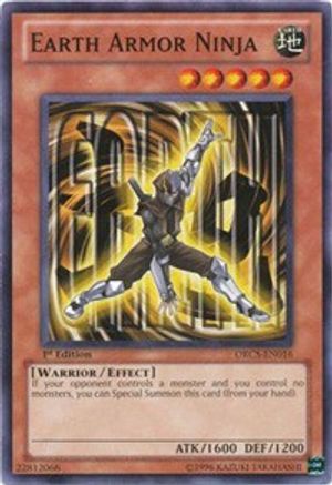 Earth Armor Ninja [ORCS-EN016] Common