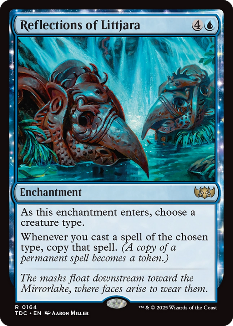 Reflections of Littjara (TDC-164) - Commander: Tarkir: Dragonstorm