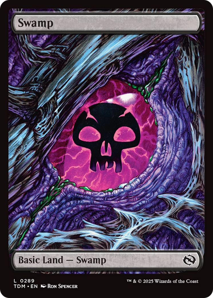 Swamp (0289) (TDM-289) - Tarkir: Dragonstorm