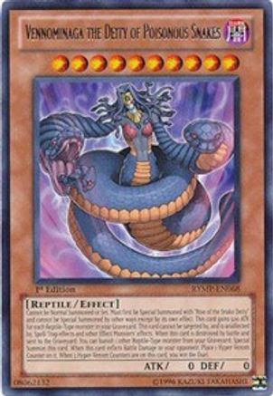 Vennominaga the Deity of Poisonous Snakes [RYMP-EN068] Rare