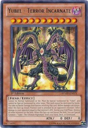Yubel - Terror Incarnate [RYMP-EN071] Rare