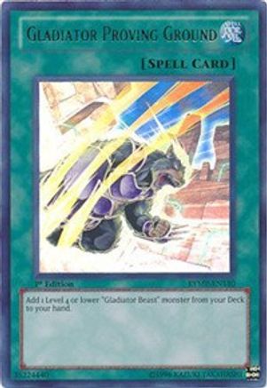 Gladiator Proving Ground [RYMP-EN110] Ultra Rare
